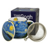 Porcelánový sudový hrnček so sitkom a krytom Vincent Van Gogh - Starry Night 430 ml