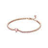 Náramok PANDORA Rose Pavé 580041C01-18