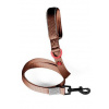 Vodítko pes PREMIUM nylon 25mm/1,2m moka Zolux