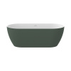 Ravak FREEDOM O TEC voľne stojacá akrylátová vaňa 170 x 70 cm 170 x 77 cm grey green CD11200000