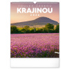 NOTIQUE - nástenný kalendár Potulky českou krajinou 2026, 30 × 34 cm