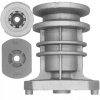 Držiak žacieho noža pre kosačku - Husqvarna TS 243 246 342 346 TS243 Adaptér noža (Husqvarna TS 243 246 342 346 TS243 Adaptér noža)