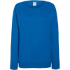 Fruit of the Loom Mikina Lady-Fit LW Raglan Sweat, raglánová, dámská COT16214645001-royal blue S Modrá královská