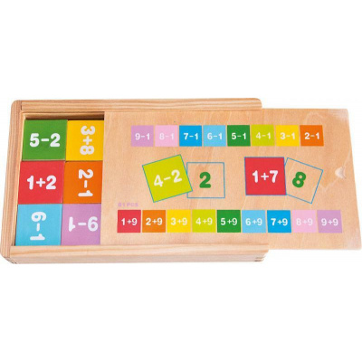Woody Kartičky s matematickými úlohami - sčítanie / odčítanie