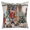 Clayre & Eef Obliečka na vankúš s Luskáčik Nutcracker Christmas - 45*45 cm - Clayre & Eef