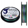 Daiwa Splietaná Šnúra J-Braid Multi Color 300 m-Priemer 0,42 mm / Nosnosť 46,5 kg