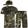 Korda camo set tričko + kraťasy + šiltovka - Veľkosť M