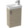 Jika Petit umývadlová skrinka s umývadlom bez prepadu 40x23 cm Jaseň H45J5111755141
