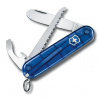 Victorinox 0.2373.T2 My First Victorinox, 84 mm, transparentný modrý