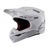 přilba SUPERTECH S-M10 SOLID, ALPINESTARS (bílá) 2026 M (obvod 57 - 58 cm)