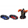 Autorobot na zotrvačník 12 cm - žltá