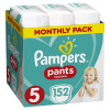 Mesačná zásoba plienkových nohavičiek ActivePants 5 JUNIOR 12-17kg 152ks Pampers