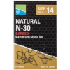 15ks - Háčik Preston Natural N-30 Hooks Veľkosť 18