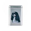 Plechová dóza s obrázkom psa plemena Cavalier King Charles španiel
