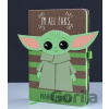 Epee Merch Star Wars Mandalorian blok A5 14,8 x 21 cm premium tmavě modrý