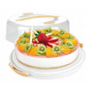 Tescoma Podnos na muffiny s poklopom Delícia 34 cm