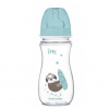 Canpol babies Fľaša so širokým hrdlom Exotic animals 300ml Modrá