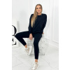 Fashionweek Dámska tepláková súprava K9454 Farba: Čierna, Veľkosť: Universal