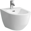 LAUFEN Pro závesný bidet s otvorom, s prepadom, 360 x 530 mm, biela, s povrchom LCC, H8309524003021