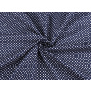 Stoklasa Bavlněná látka puntík METRÁŽ - 6 (350) modrá berlínská