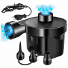 ELEKTRICKÁ PUMPA NA MATRACOVÚ LOPTU DO BAZÉNA 230 V + KONCOVKY