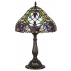Stolná nočná lampa E27 Brown Classic Mirella 8090 Rabalux