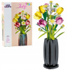 Konštrukčné kocky Kytica Tulipány vo váze 1250 dielov