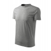 Malfini CLASSIC 101 Tričko unisex 3XL, Tmavosivý melír