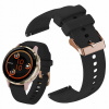 Pásik pre Huawei Watch GT 5 Pro 42 mm inteligentné hodinky čierny 18 mm