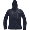 CERVA HUYER SOFTSHELL / Softshellová bunda s kapucňou - čierna XXXL