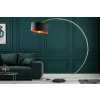 Luxusná stmievateľná stojaca lampa Python 190cm čierna