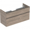 Geberit iCon Skrinka pod umývadlo 118,4 x 61,5 cm, orech hickory, rukoväť láva matná 502.306.JR.1