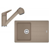 FRANKE SETG57KA fragranitový drez 780x500 mm BFG 611-78 kašmír+bat so sprchou FC 9547.424 FRA 114.0510.431
