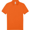 B&C | My Polo 180, Piqué polo, oranžová pure, XXL