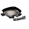 Panvica Berlingerhaus grilovacia s odnímateľnou rukoväťou 28 cm Carbon PRO Line BH-6914