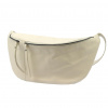 Luka 24-027 béžová dámska kožená kabelka 50 x 26 x 17 cm