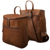 Impex Kompaktný Batoh Buffalo Pull-Up Vintage Leather 25×30×13 cm, hnedá Veľkosť: UNI