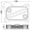 MAHLE Chladič motorového oleja CLC190000S