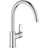 GROHE BauLoop páková drezová batéria, výška výtoku 207 mm, chróm, 31368001