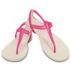 CROCS | Isabella T-Strap dámske sandále ružové |Veľkosť:W4