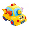 Small Foot Textilné hračky auto so zasúvacími tvarmi small foot