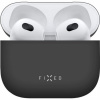 FIXED Silky ultratenký silikónový obal pre AirPods 3 - čierny FIXSIL-816-BK - možnosť vrátiť tovar ZADARMO do 30tich dní