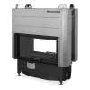 Romotop Heat T 3G L 88.50.04 15,1kw teplovzdušná oceľová krbová vložka priehľadná s výsuvnými dvierkami