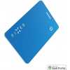 Fixed Tag Card 2 Smart tracker s podporou Find My, bezdrôtové nabíjanie, modrý FIXTAG-CARD2-BL