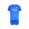Real Madrid FC Detský brankársky dres Real Madrid 25/26, modrý, dres+šortky Veľkosť: 11-12 r