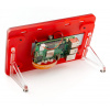 Pimoroni Pibow Frame for Raspberry Touch Display 2 - Red