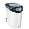 Kontejner na krmivo 35l/12kg stříbrná
