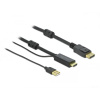 DeLOCK 85964 káblový adaptér 2 m HDMI typu A (štandard) DisplayPort + USB (delock85964)