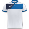 Joma Polokošeľa POLO SHIRT CREW II WHITE-ROYAL S/S Veľkosť: 6XS