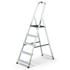 Springos Hliníkové schodíky 5 stupňov jednostranné DRABEST ALD5 PRO